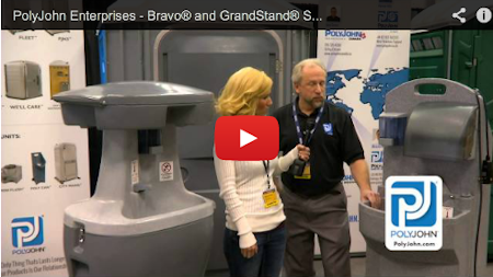 PolyJohn Enterprises - Bravo and GrandStand Portable Heated Sinks - 2013 Pumper & Cleaner Expo
