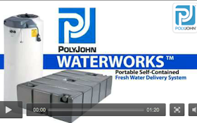 PolyJohn WaterWorks Fresh Water Delivery System Works for You