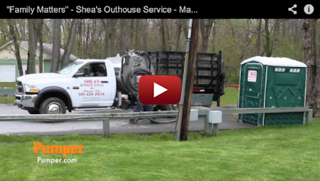 "Family Matters" - Shea's Outhouse Service - March 2013 Pumper Video Profile