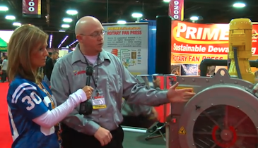 Prime Solutions - 4-channel rotary fan press - Pumper & Cleaner Expo 2011