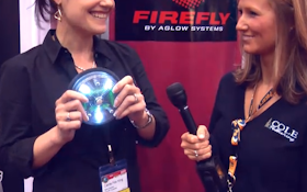 Aglow Systems - Motion-Activated Firefly Solar Light - Pumper & Cleaner Expo 2011