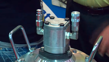 Hydra-Tech Pumps - S4TLP aluminum body 4-inch submersible trash pump