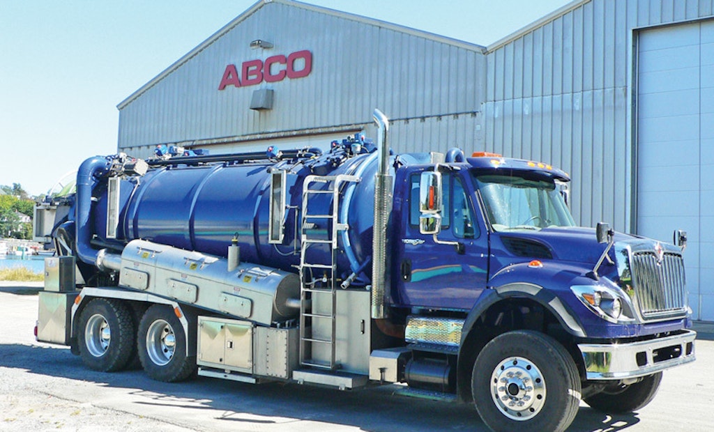 ABCO Dewatering Truck Adds More Solids, Reduces Transport Costs