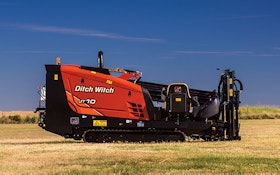 The JT10 horizontal directional drill from Ditch Witch