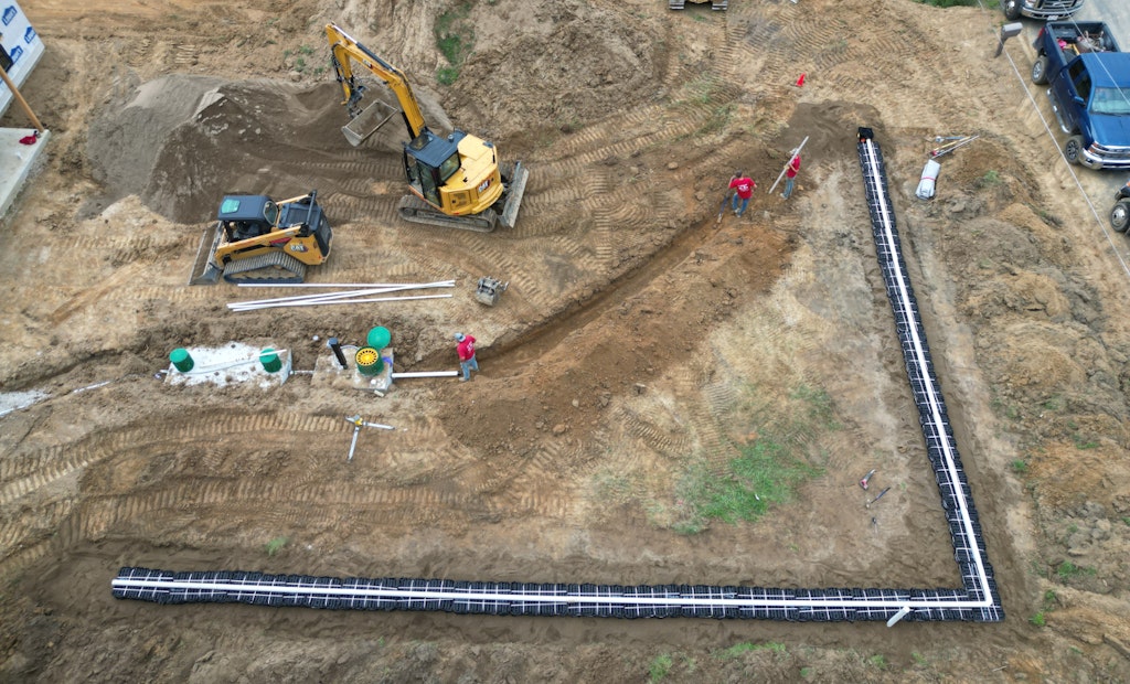Sand Filtration System Designed for Ohio Site With High Water Table