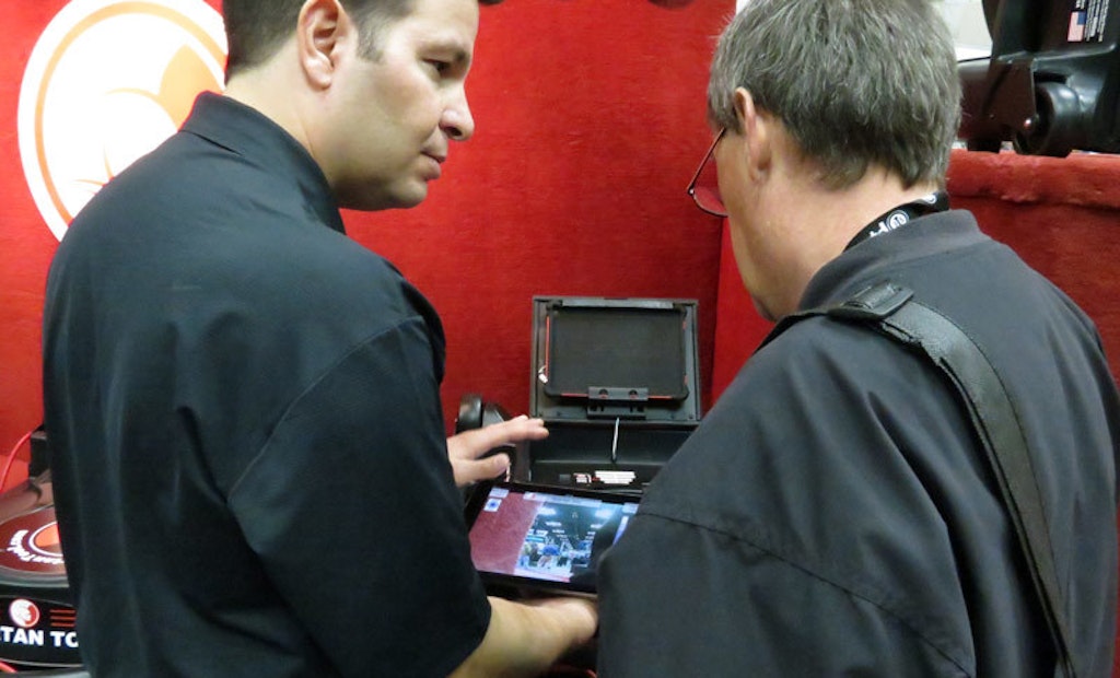 Versatile Camera System Utilizing iPad Display Wows Septic Industry Professionals