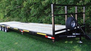 Transport Trailers - F.M. Mfg. 30-foot trailer