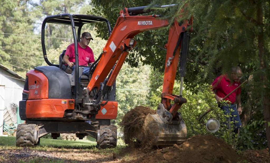 Mini-Excavators Have Big Impact On Septic Business