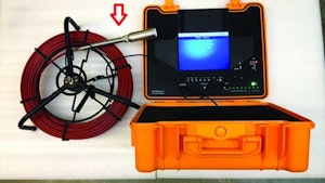 Push Cameras - Inspection system with lay-flat reel