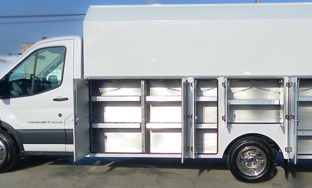 JOMAC Ltd. Introduces an Innovative All-Aluminum Service Body for the Ford Transit Chassis Cab