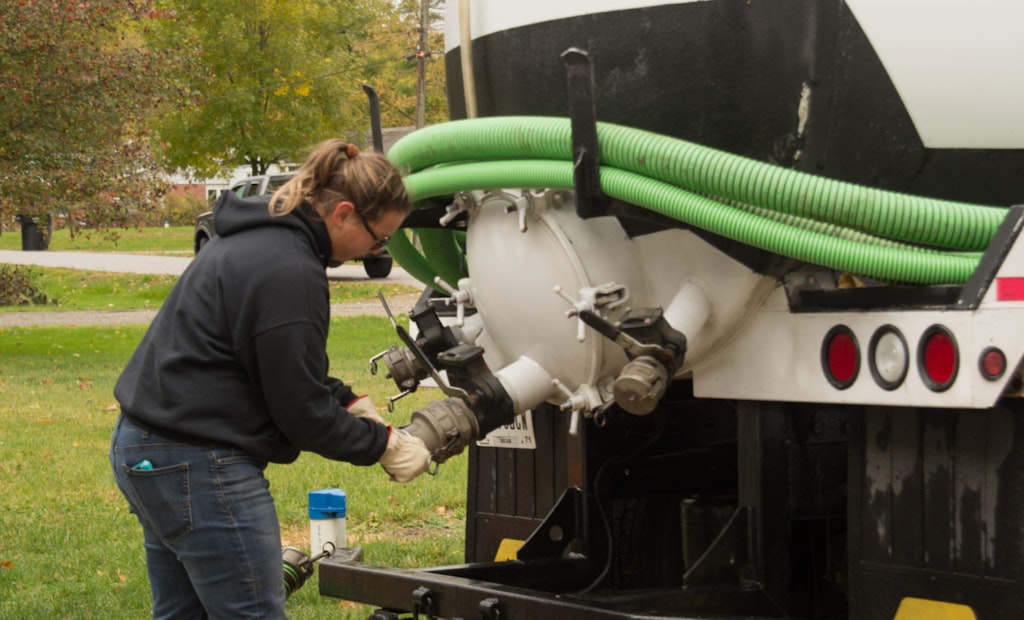Lady Pumpers Get the Job Done for Indiana's Lappin Septic Service