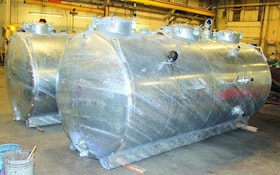 Truck Septic/Vacuum Tanks, Parts and Components - Hot-dip galvanized vacuum tank