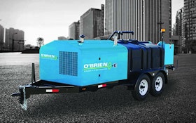 O’Brien trailer jetter with sediment pump