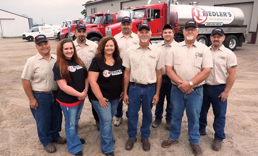 Career Swap Puts Partners Behind the Wheel of a Pumping Truck