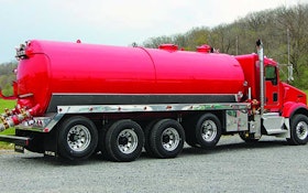 Lift Axles and Tank Configuration Enable Pumper to Service Tight Residential Areas