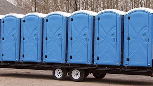 Transport Trailers - Pik Rite portable restroom trailer