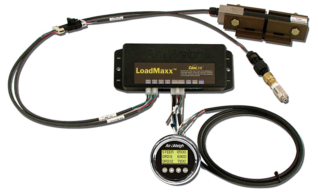 LoadMaxx onboard scale reduces risk of running overweight