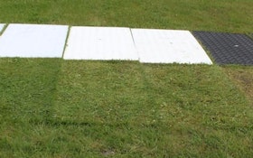 Clear Mats Provide Vehicle Access Without Depriving Landscaping Of Sun