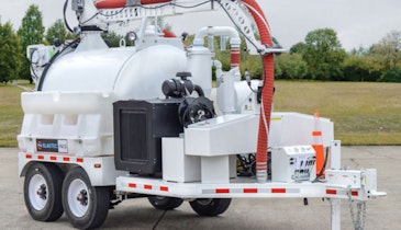 Product Spotlight - Vacuum trailer designed for convenient use in remote locations