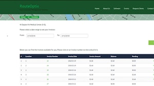 Business Software - RouteOptix web portal
