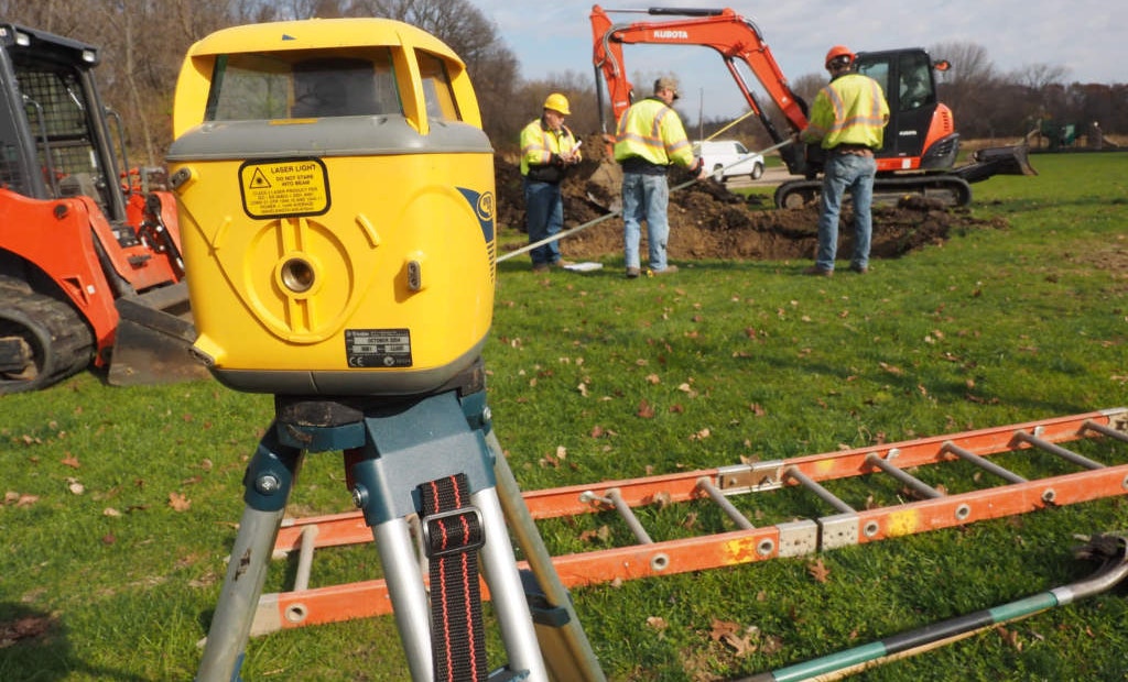Using a Benchmark to Establish Septic System Elevation