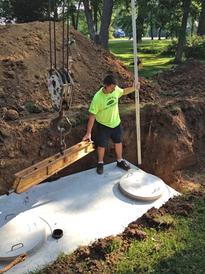 Helping Hands: Onsite Septic Leaders Donate New System for a Family in Need